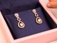 Kelly Polki And Diamond Earrings