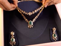 Vanshika Polki Necklace