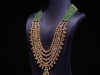 Shefalika Polki And Diamond Long Necklace