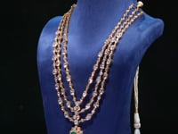 Diya Polki And Diamond Long Necklace