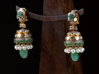 Samaira Polki And Diamond Jhumkas