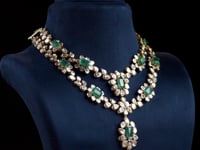 Aradhita Polki And Diamond Long Necklace