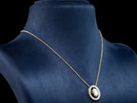 Zainab Polki And Diamond Pendant