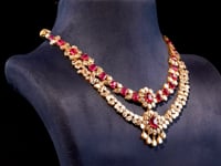 Avantika Polki And Diamond Necklace