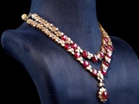 Rita Polki And Diamond Necklace