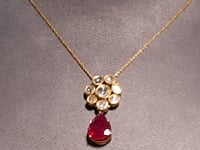 Preeti Jadau Polki Pendant