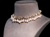 Anisha Polki And Diamond Choker