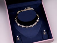 Ishita Polki And Diamond Choker