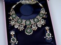 Zikra Polki And Diamond Necklace