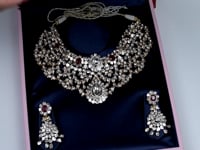 Vitanshi Polki And Diamond Necklace