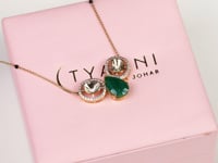 Joshna Polki And Diamond Pendant