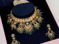 Alina Polki And Diamond Necklace