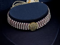 Araminta Polki Bead Choker