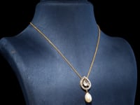 Rania Polki And Diamond Pendant