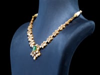 Dakshina Polki And Diamond Necklace