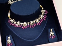 Latika Polki And Diamond Choker