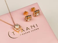 Rashmika Polki And Diamond Pendant