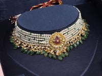 Shreenika Polki Bead Choker