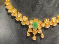 Naina Polki And Diamond Necklace