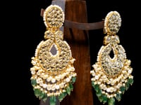 Hemanshi Polki And Diamond Chandbalis