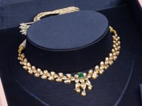 Naina Polki And Diamond Necklace