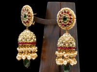 Meena Polki Jhumkas