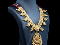 Hanshika Polki Long Necklace