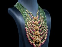 Latika Polki And Diamond Bead Pendant