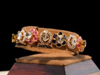 Nita Polki And Diamond Loose Bracelet