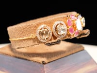 Zeenal Polki And Diamond Loose Bracelet