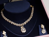 Taamana Polki And Diamond Necklace