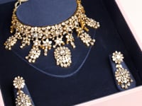 Valena Polki And Diamond Long Earring