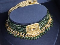 Kriti Polki Bead Choker