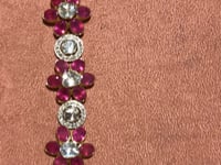 Vincia Polki And Diamond Loose Bracelet