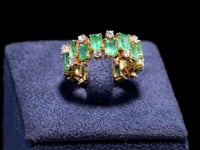 Diamond Emerald Ring