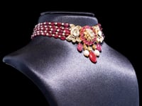 Arunidhi Polki And Diamond Bead Choker