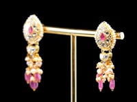 Ishana Polki Long Earrings