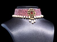 Inaya Polki Bead Choker