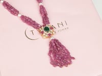 Kinnari Polki And Diamond Bead Pendant