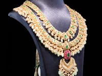 Shravani Polki Long Necklace