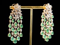 Diamond Long Earrings