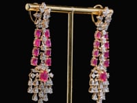 Diamond Long Earrings