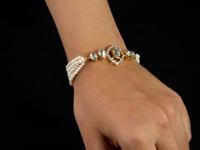 Mishi Polki And Diamond Loose Bracelet