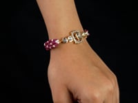 Nova Polki And Diamond Loose Bracelet