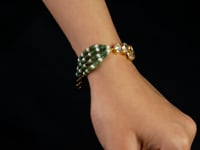 Sanjevni Polki And Diamond Loose Bracelet