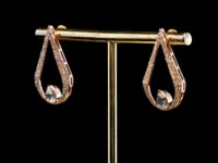 Zaira Polki And Diamond Long Earrings