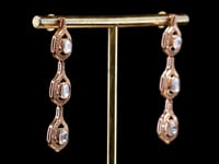 Riddhi Polki And Diamond Long Earrings