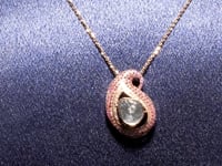 Nimisha Polki And Diamond Pendant