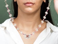 Mysha Polki And Diamond Necklace