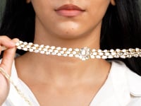 Adika Polki And Diamond Choker